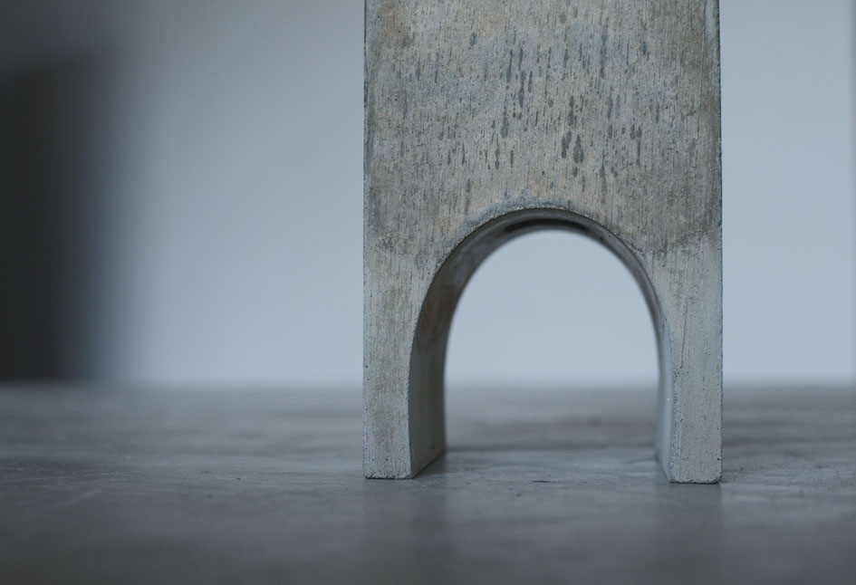 アーチをモチーフにしたプランター