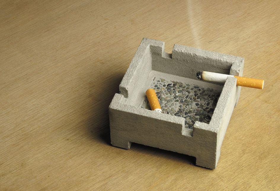 CEMENT ASHTRAY