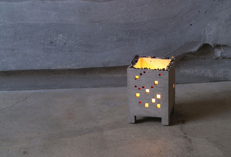 BUILDING CANDLE COVER