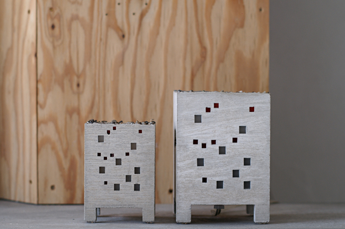 BUILDING CANDLE COVER