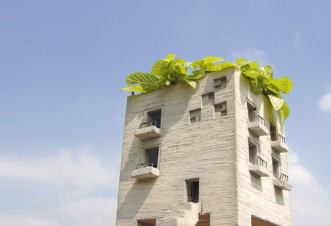 屋上庭園のようなイメージ